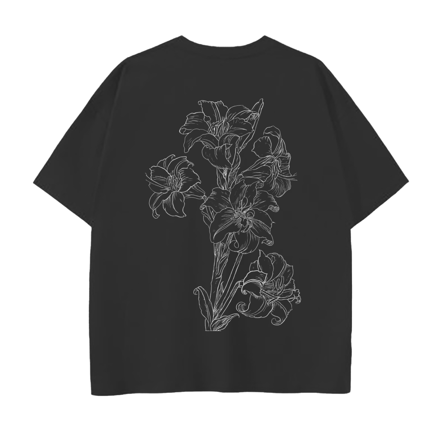 White Lily - Black
